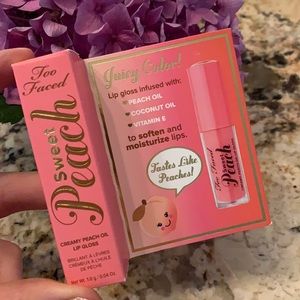 Too Faced Sweet Peach Travel Gloss